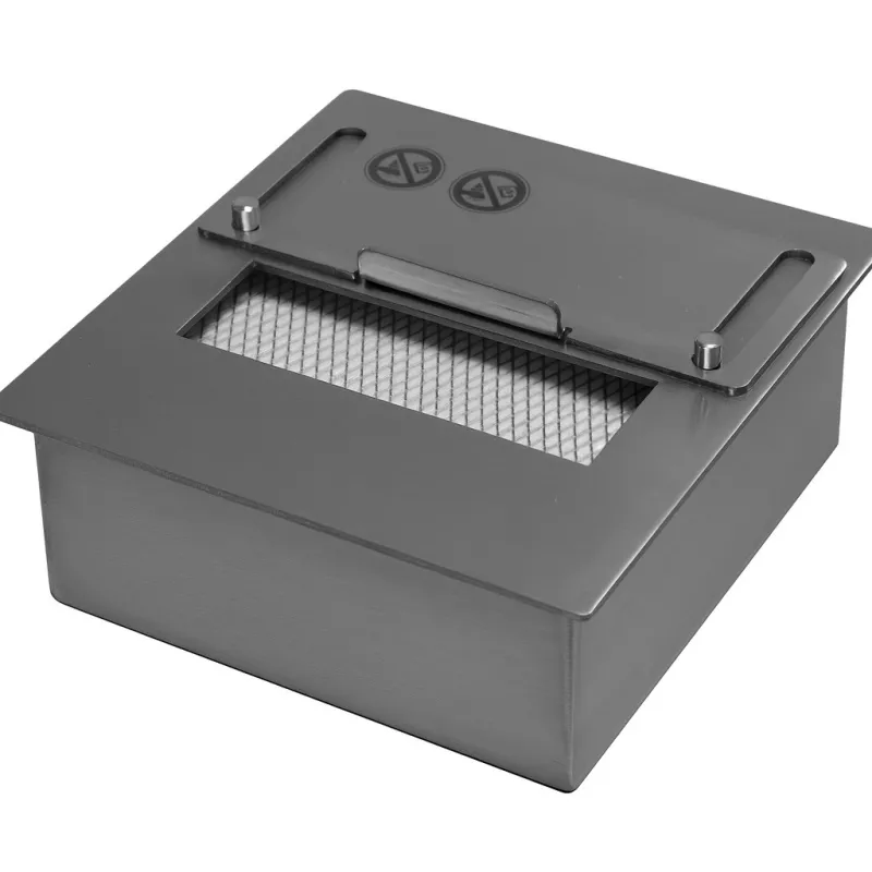 Brûleur éthanol carré 1,5L – Puissant et design