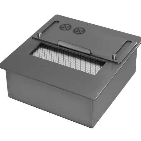 Brûleur éthanol carré 1,5L – Puissant et design