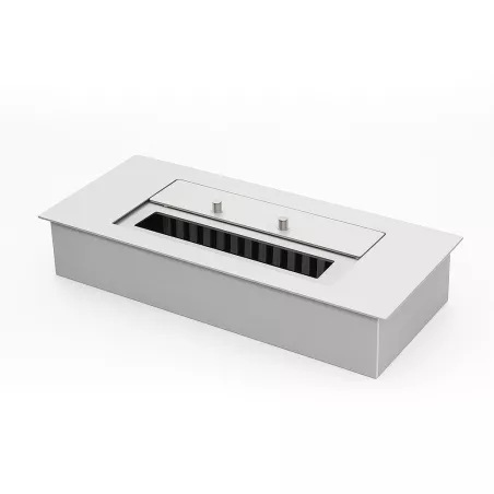 40-cm ethanol fireplace, 2.8 kW output