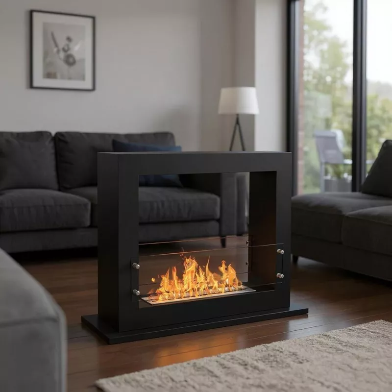 Foyer à poser bioéthanol grand format Zenith XL Foyer à poser bioéthanol grand format Zenith XL