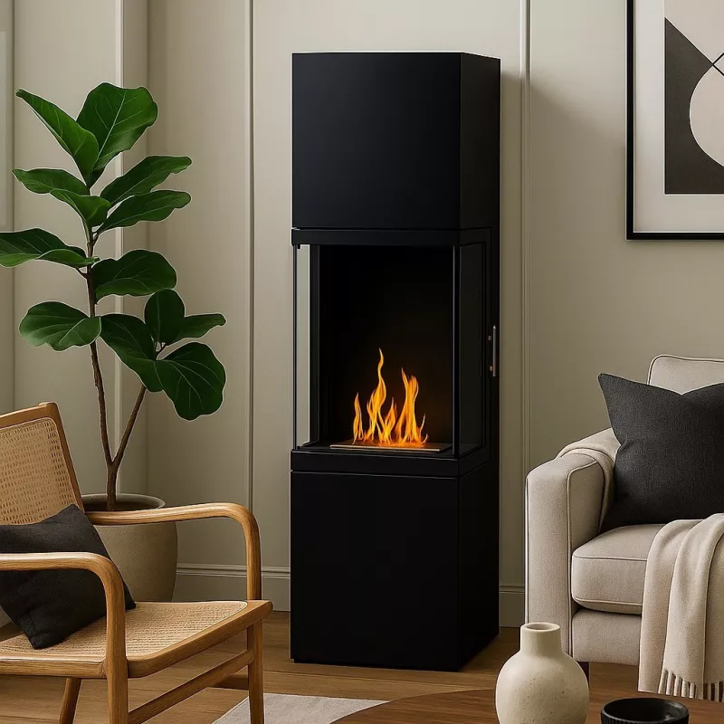 Avellino ethanol fireplace