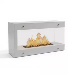 1-burner floor-standing fireplace Torino Grande