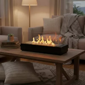 Cheminée bio éthanol à poser Lecce