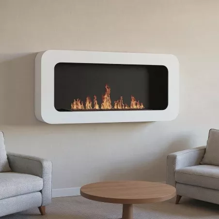 Chauffage d'appoint mural 5.4 kW Cassiopée Couleur Blanc