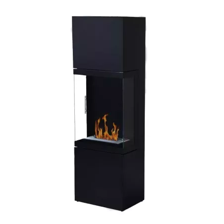 Avellino ethanol fireplace Opening Opening to the right