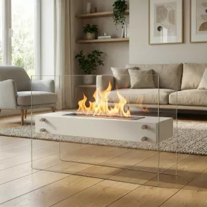 Chauffage d'appoint nomade vitré 6.5 kW Zaphir