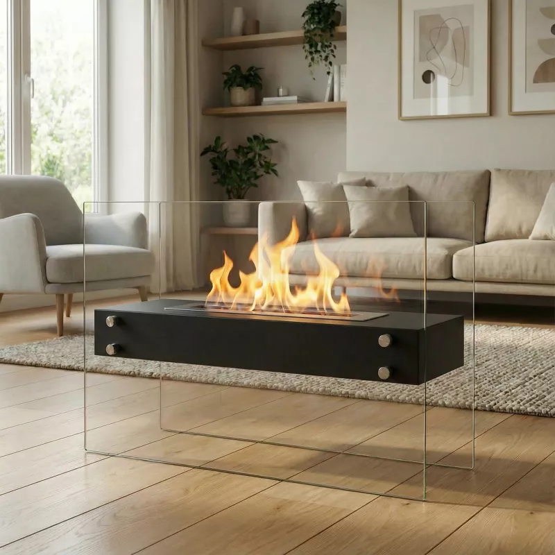 Chauffage d'appoint nomade vitré 6.5 kW Zaphir