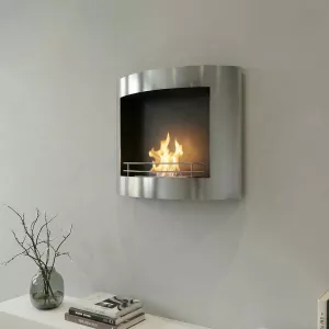Mini cheminée éthanol murale Sotchi