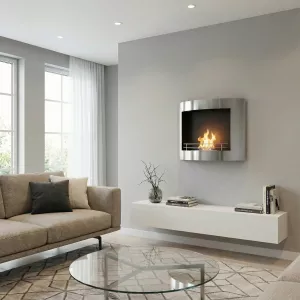 Bio wall fireplace Sotchi 2 kW