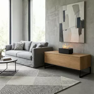 Mini poêle bio de table Deck