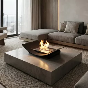 Chauffage d'appoint nomade à éthanol Plate