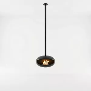 Cheminée éthanol Marbella suspendue – Forme ovoïde