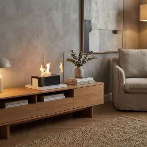 Foyer bicolore noir et blanc Swing à poser, 2700 watts