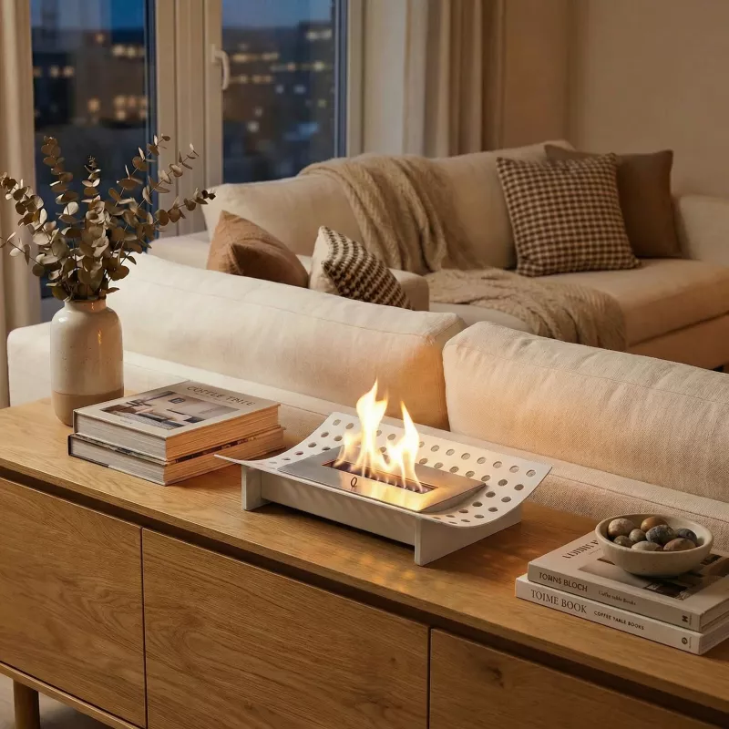 ADA XL, déale pour réhabiliter une vieille cheminée Couleur Blanc