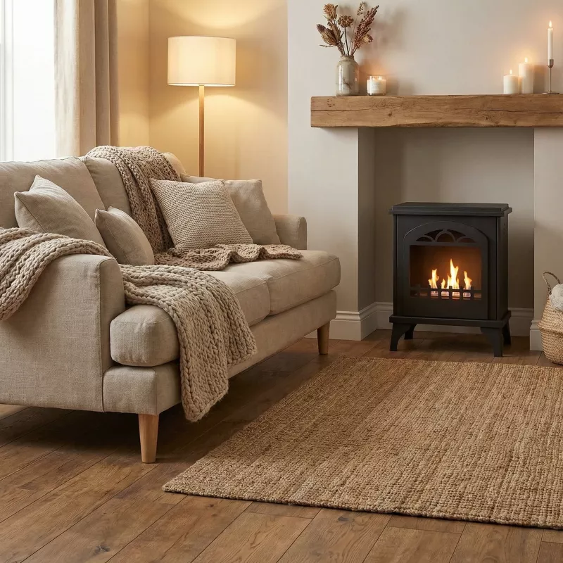 Mini poêle bio éthanol 2.7 kW